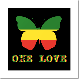 Rasta One Love Posters and Art